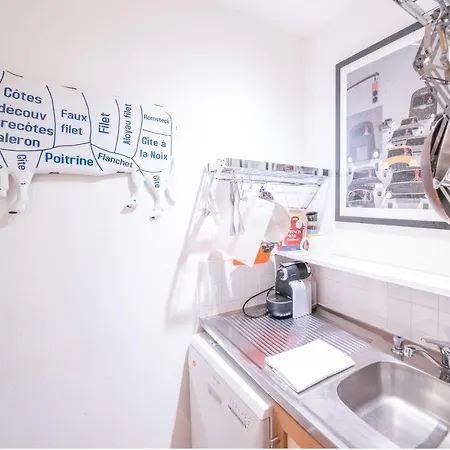 Apartman Chamois Blanc Terrasse - A Haven Near Aiguille Du Midi *