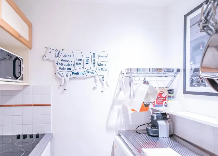 公寓 Chamois Blanc Terrasse - A Haven Near Aiguille Du Midi *