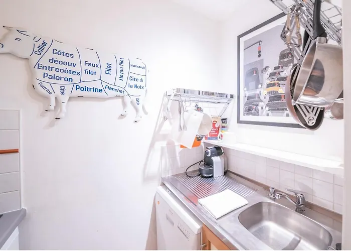 公寓 Chamois Blanc Terrasse - A Haven Near Aiguille Du Midi *