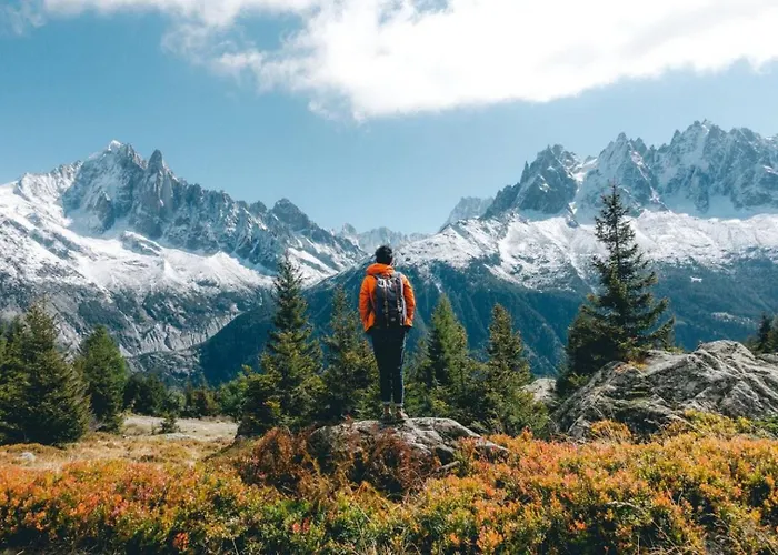 公寓 Chamois Blanc Terrasse - A Haven Near Aiguille Du Midi