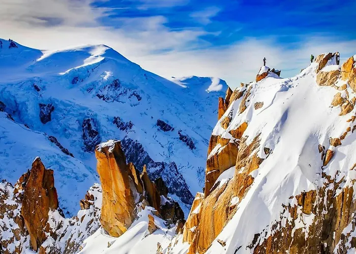公寓 Chamois Blanc Terrasse - A Haven Near Aiguille Du Midi *
