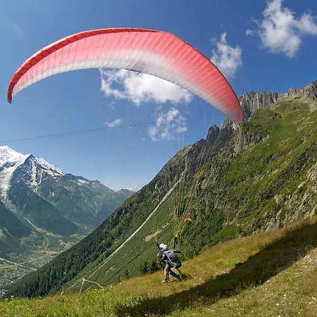 Chamois Blanc Terrasse - A Haven Near Aiguille Du Midi 公寓 霞慕尼