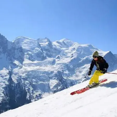 Daire Chamois Blanc Terrasse - A Haven Near Aiguille Du Midi *