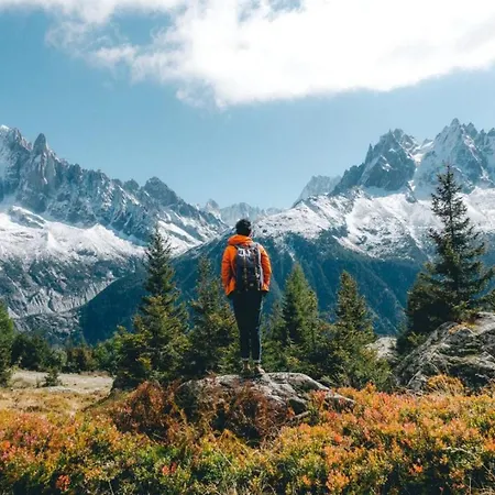 Appartement Chamois Blanc Terrasse - A Haven Near Aiguille Du Midi
