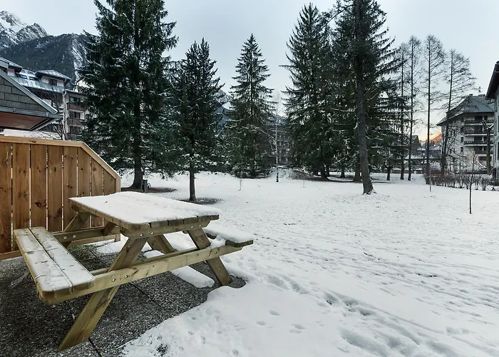 Chamois Blanc Terrasse - A Haven Near Aiguille Du Midi